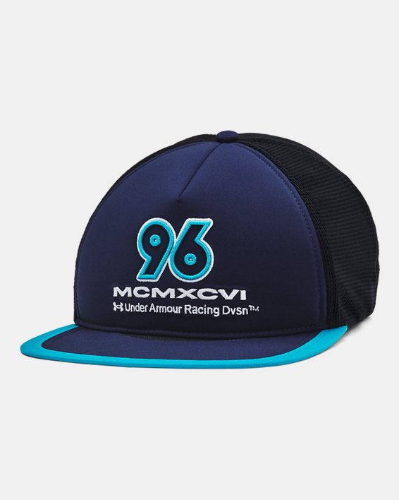 Men's UA Launch Snapback Hat in Blue image number 0